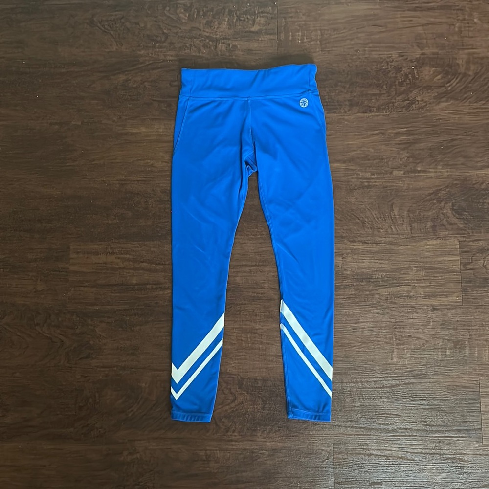 Tory Sport high-rise chevron leggings